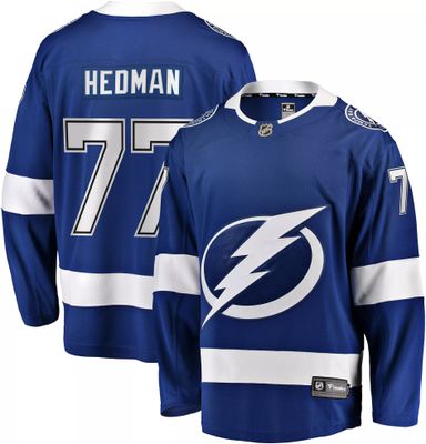 NHL Men's Tampa Bay Lightning Victor Hedman #77 Breakaway Home Replica Jersey