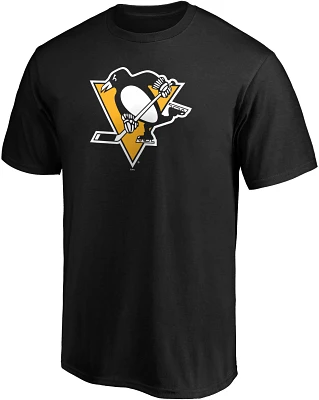 NHL Men's Pittsburgh Penguins Primary Logo Black T-Shirt