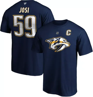 NHL Men's Nashville Predators Roman Josi #59 Navy Player T-Shirt