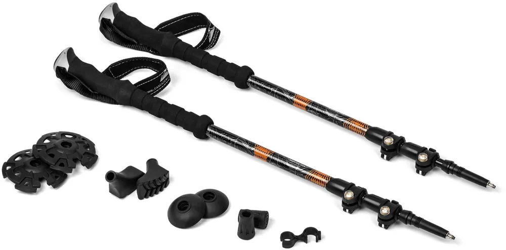 Cascade Mountain Tech Aluminum Quick Lock EVA Trekking Poles