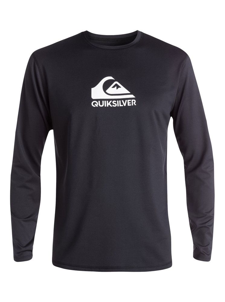 Quiksilver Men's Solid Streak Long Sleeve Rashguard