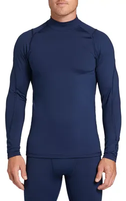 DSG Men's Cold Weather Compression Mock Neck Long Sleeve Shirt