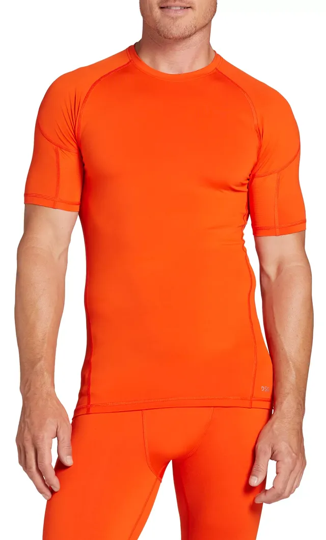 DSG Men's Compression Crewneck Short Sleeve T-Shirt