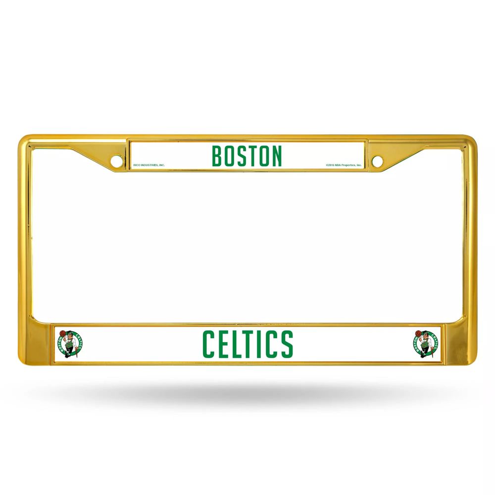 Rico Boston Celtics Chrome License Plate Frame