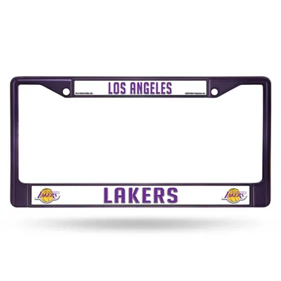 Rico Los Angeles Lakers Chrome License Plate Frame