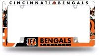 Rico Cincinnati Bengals Chrome License Plate Frame