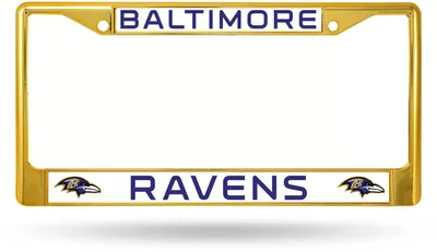 Rico Baltimore Ravens Chrome License Plate Frame