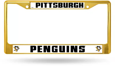 Rico Pittsburgh Penguins Chrome License Plate Frame