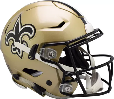 Riddell New Orleans Saints Speed Flex Authentic Football Helmet
