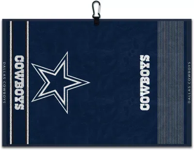 Team Effort Dallas Cowboys Embroidered Face-Club Golf Towel