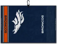 Team Effort Denver Broncos Embroidered Face-Club Golf Towel