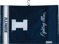 Team Effort Illinois Fighting Illini Embroidered Face-Club Golf Towel