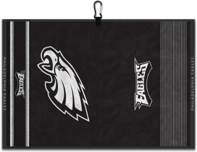 Team Effort Philadelphia Eagles Embroidered Face-Club Golf Towel