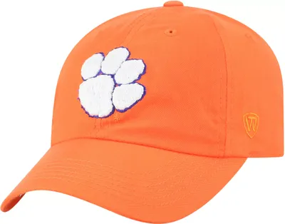 Top of the World Men's Clemson Tigers Orange Staple Adjustable Hat