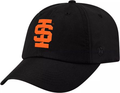 Top of the World Men's Idaho State Bengals Staple Adjustable Black Hat