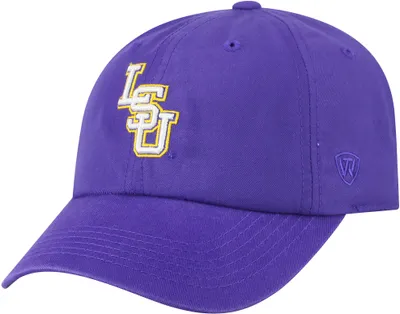 Top of the World Men's LSU Tigers Purple Staple Adjustable Hat