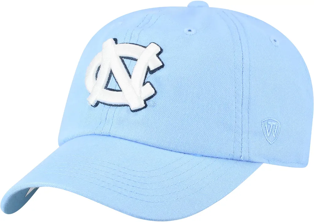 Top of the World Men's North Carolina Tar Heels Carolina Blue Staple Adjustable Hat