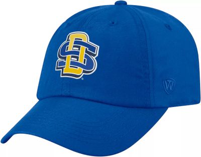 Top of the World Men's South Dakota State Jackrabbits Blue Staple Adjustable Hat