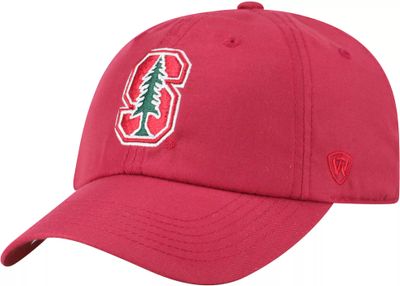 Top of the World Men's Stanford Cardinal Staple Adjustable Cardinal  Hat