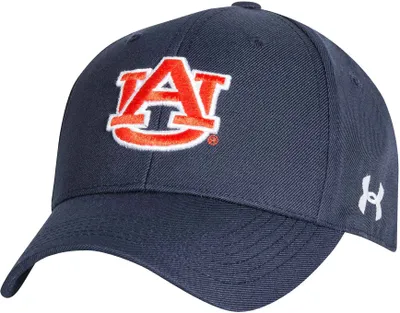 Under Armour Men's Auburn Tigers Blue Adjustable Hat