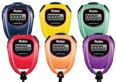 Robic Set of 6 SC-429 Stopwatches