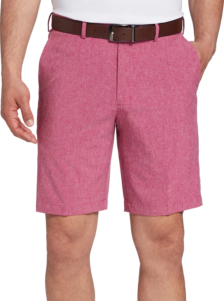 Walter Hagen Men's Performance 11 Majors Textured Grid 10" Golf Shorts