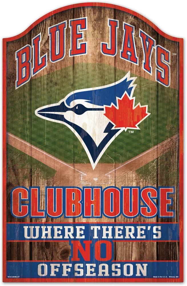 Wincraft Toronto Blue Jays 11” x 17” Sign