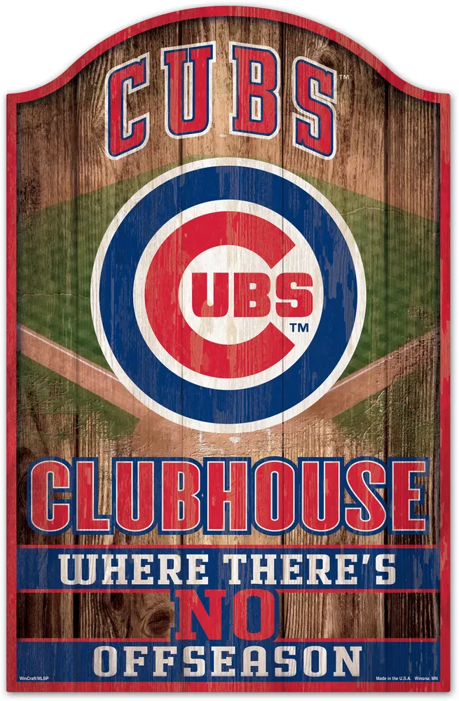 Wincraft Chicago Cubs 11” x 17” Sign