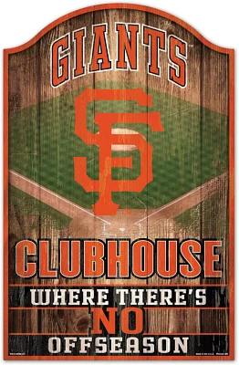 Wincraft San Francisco Giants 11” x 17” Sign