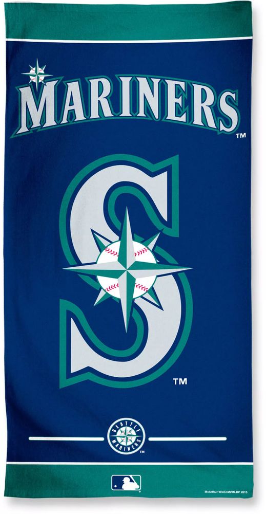 Seattle Mariners 12 Team Color Flag Sign