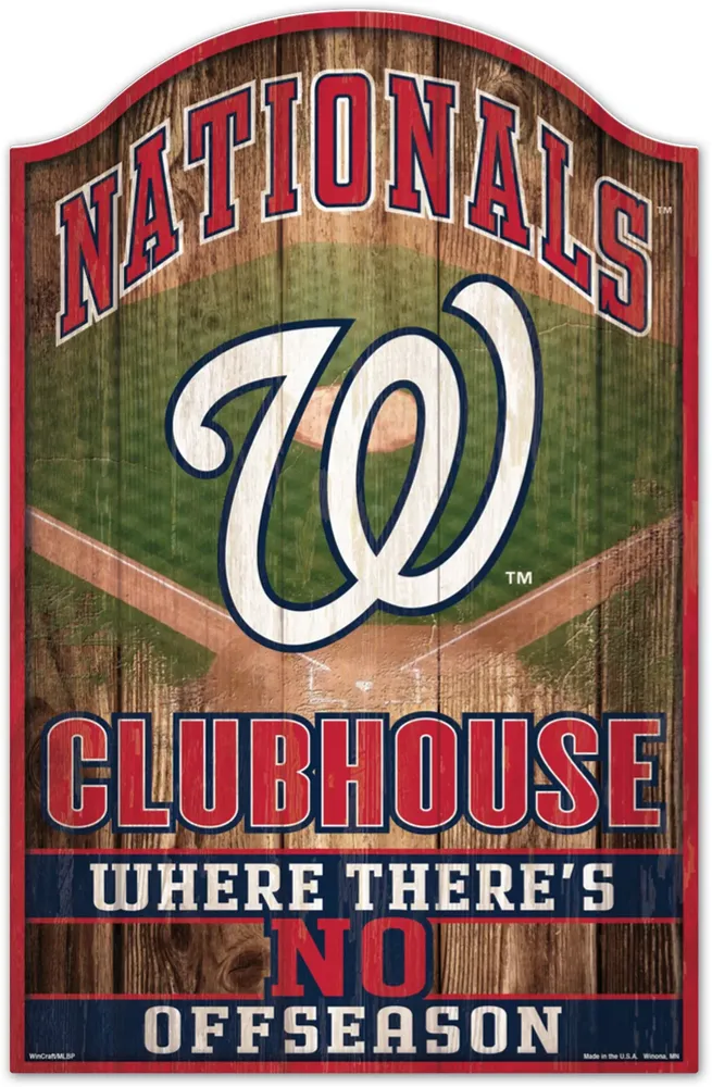 Wincraft Washington Nationals 11” x 17” Sign