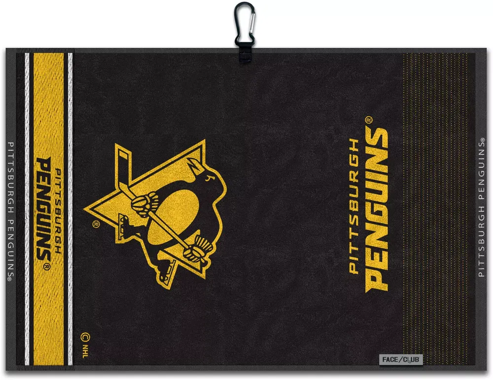 Team Effort Pittsburgh Penguins Embroidered Face-Club Golf Towel