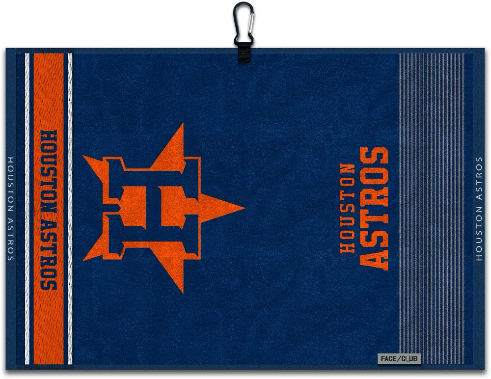 Team Effort Houston Astros Embroidered Face-Club Golf Towel