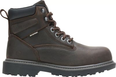 Wolverine Women's Floorhand 6'' Waterproof Steel Toe Work Boots