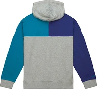 Mitchell and Ness Men's Charlotte Hornets Heather Grey Tie Breaker Hoodie