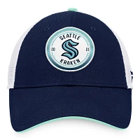 NHL Seattle Kraken Iconic Adjustable Trucker Hat