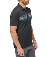 TravisMathew Men's Mount Thunder Golf Polo