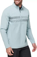 TravisMathew Men's Wind River ¼ Zip Golf Jacket