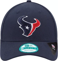 New Era Men's Houston Texans League 9Forty Adjustable Navy Hat