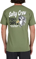 Salty Crew Men's Fish and Chips Premium Short Sleeve Shirt