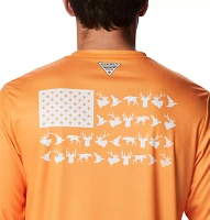 Columbia Men's Tennessee Volunteers Orange PHG Terminal Tackle Longsleeve T-Shirt