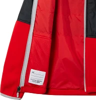 Columbia Youth Georgia Bulldogs Red Flanker Full-Zip Fleece Jacket