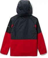 Columbia Youth Ohio State Buckeyes Scarlet Flanker Full Zip Jacket