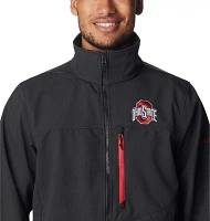 Columbia Men's Ohio State Buckeyes Black Ascender Full Zip Jacket