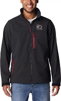 Columbia Men's South Carolina Gamecocks Black Ascender Full Zip Jacket