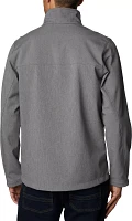 Columbia Men's Clemson Tigers Grey Ascender Full Zip Jacket