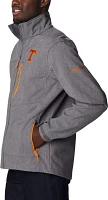 Columbia Men's Tennessee Volunteers Grey Ascender Full Zip Jacket