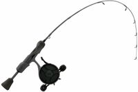 13 Fishing BlackBetty Ghost Stealth Ice Fishing Combo