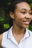 Chelsea Charles Tennis Ball Charm Necklace and Earrings Gift Set