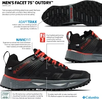 Columbia Men's Facet 75 OutDry Hiking Shoes